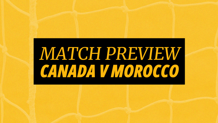 Betfair banner for Canada v Morocco last 16 World Cup betting tips
